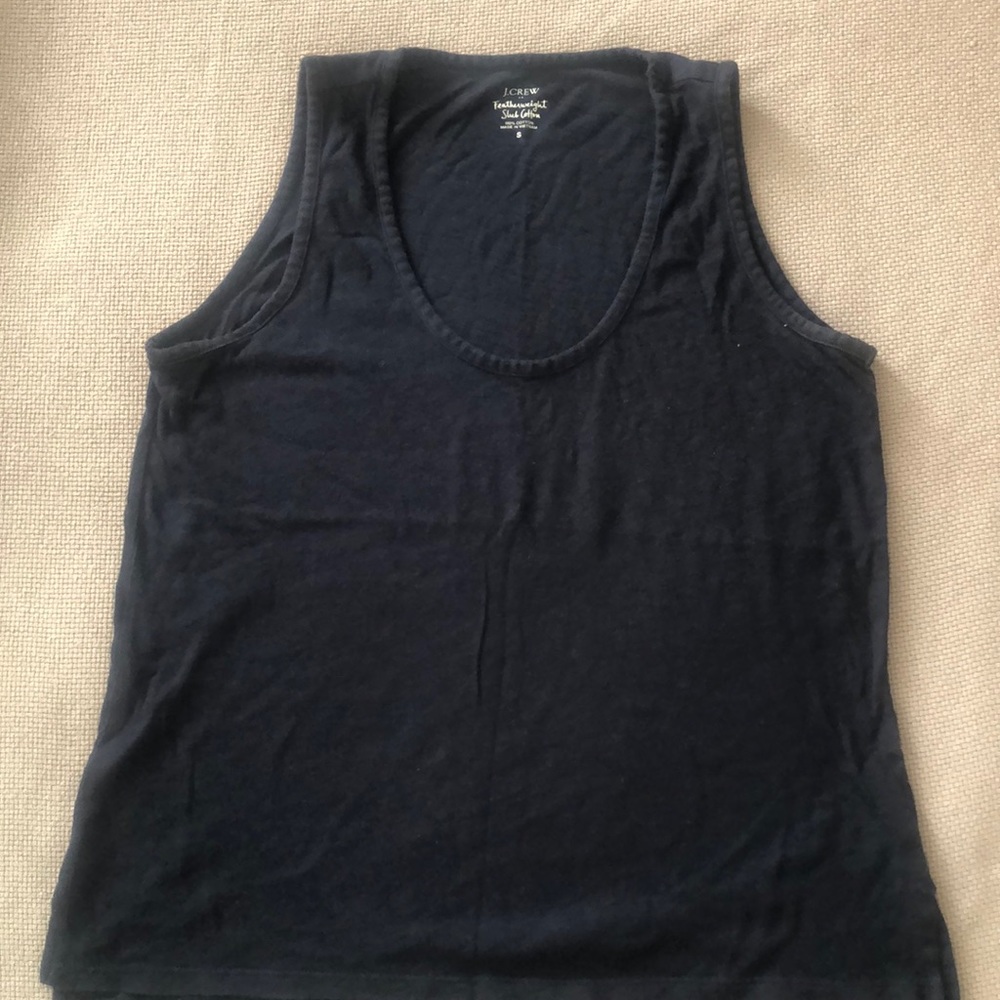 J. Crew Featherweight Slub Cotton Tank